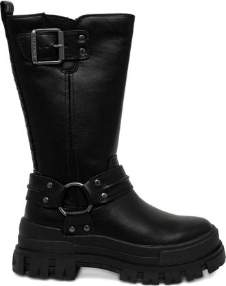 Buffalo Stivali Aspha con fibbia - Nero