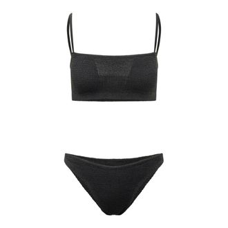 Hunza G Badmode, Dames, Zwart, ONE Size, Gigi Bikini