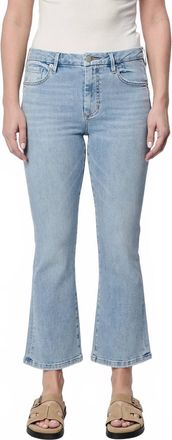 Dear John Denim Jeanne Crop Flare Jeans In Catalina Island
