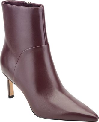 Marc Fisher Sasha Pointed Toe Bootie in Dark Red at Nordstrom, Size 9.5