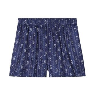 Tory Burch Dames, Korte broeken, Blauw, Maat: M