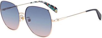 Kate Spade New York Charli/F/S Asian Fit S6F/I4 Womens Sunglasses Blue Size 59