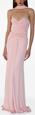 New Arrivals Abito da sera Amanda con scollo a cuore - Rosa