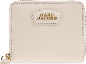Marc Jacobs Leren Portemonnee - Dames - Portefeuilles - Beige - ONE Size - Leer - Accessoires