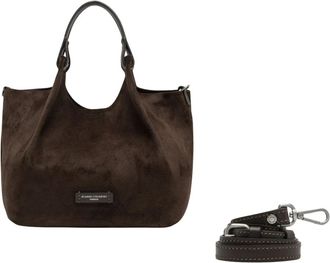 Gianni Chiarini Tassen, Dames, Bruin, ONE Size, Leer, Dua Tote