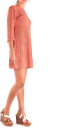 Elisabetta Franchi Vestido Elisabetta Franchi Naranja