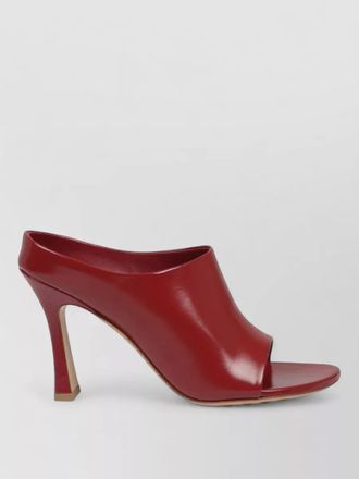 Bottega Veneta mule shoes frog motif glossy finish
