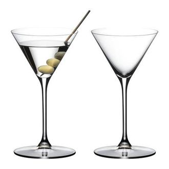 Riedel Grape@ Martini Cocktail Glass, Set of 2, 7 ounce in Clear at Nordstrom