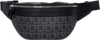 Ferragamo Marsupio con motivo Gancini 2000-2020 - Nero