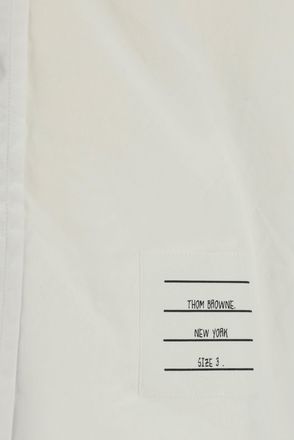 Thom Browne Mens Cotton Shirt White