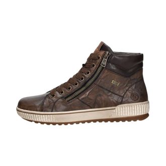 Remonte Veterschoenen Hoog - Dames - Schoenen - Bruin - Maat: 40 EU Leer