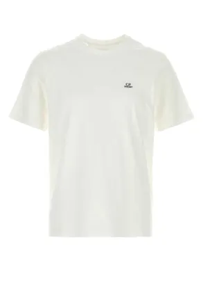 C.P. Company White Cotton T Shirt