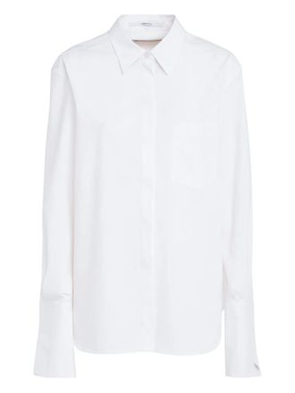 Another Tomorrow cotton shirt - women - Cotton - 46 - White