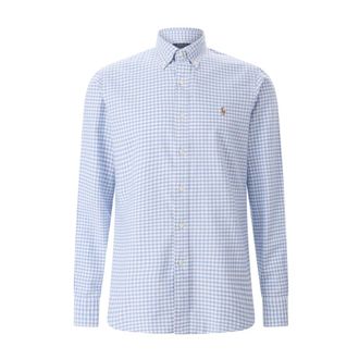 Polo Ralph Lauren Casual Shirts - Heren - Casual Overhemden - Blauw - 2XL - Katoen - Overhemden