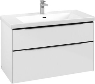 Villeroy & Boch Subway 3.0 Mueble Bajo Lavabo, 2 Extra&iacute;bles
