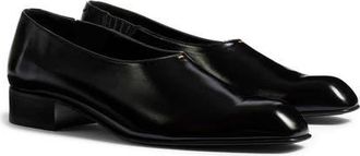 Khaite Colt Slip-On Loafer in Black at Nordstrom, Size 37.5
