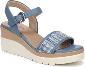 Naturalizer Graciela Wedge Sandal in Navy at Nordstrom Rack, Size 5.5
