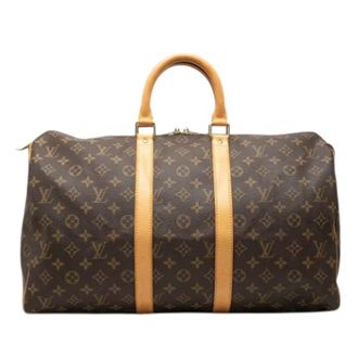 Louis Vuitton Pre-owned Keepall 45 - unisex - Louis Vuitton Vintage - Vintage Weekend Bags - Brown - ONE SIZE - Pre-owned