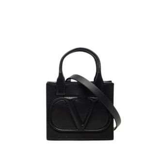 Valentino Pre-owned Satchel - Dames - Pre-owned - Zwart - Maat: ONE Size Leer