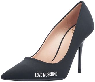 Love Moschino Womens ja10089g1i Decollete Heel, Black, 5.5 UK