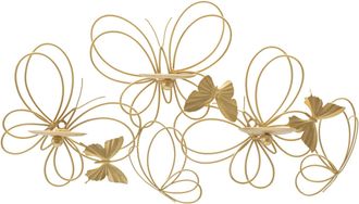 OEM Portavelas De Pared Mariposas Cm 61x12x34