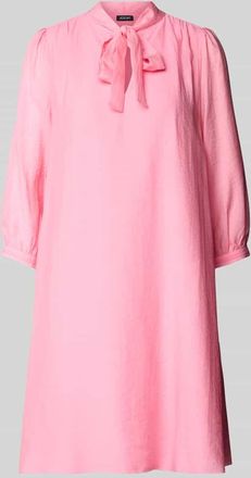 Joop Knielanges Kleid aus Lyocell-Mix mit Leinen-Anteil Modell Didem in Pink, Größe 36