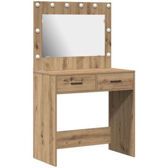 vidaXL Vidaxl - Dressing Table Artisan oak 78.5 x 41 x 135 cm Engineered wood