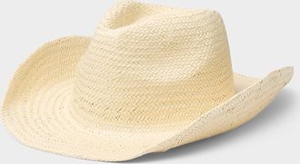 Le 31 Mens Braided-paper cowboy hat