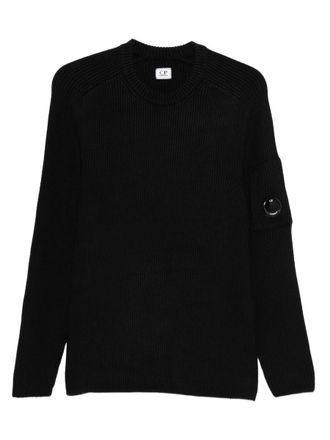 C.P. Company C. P. Company Knitwear Crew Neck In Full Rib Clothing