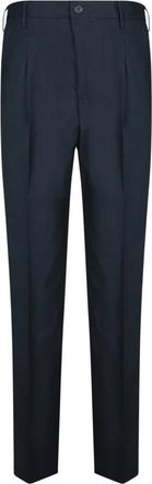 Incotex Witte Wortelbroek - Heren - Nette broeken - Blauw - 2XL - Katoen - Broeken