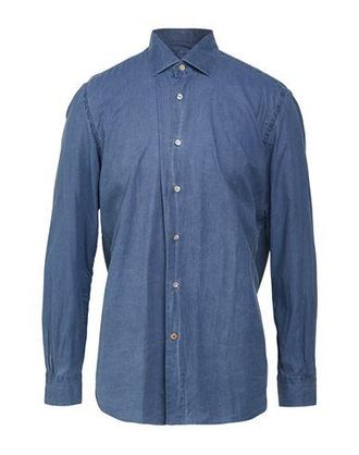 Mazzarelli TOPWEAR - Denim shirts on YOOX.COM