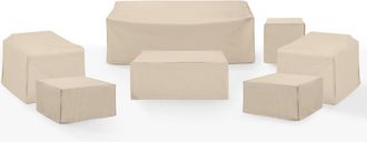 Crosley Furniture 7Pc Outdoor Furniture Cover Set