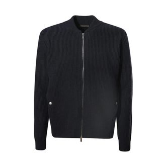 Zanone Hombre, Jerseys, Azul, Talla: L