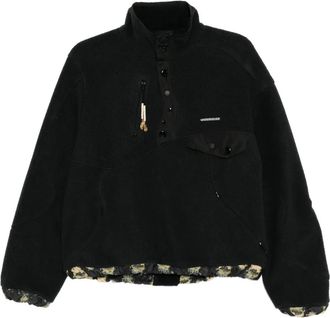 Undercover logo-patch top - Black