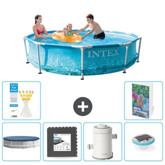 Intex Piscina Con Estructura Redonda - 305x76 Cm - 7-piezas S138