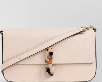 Furla leather clutch bag