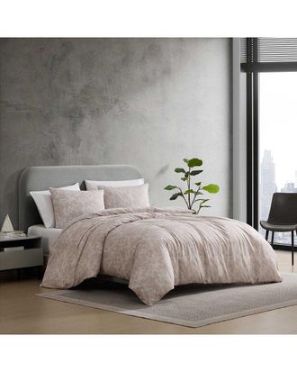 Kenneth Cole Floral Ripple Duvet Set