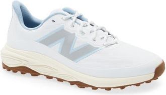 New Balance Fresh Foam Contend v3 Waterproof Golf Shoe in White /Blue at Nordstrom, Size 10.5