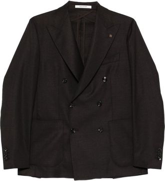 Tagliatore Double-breasted Peak-lapel Blazer