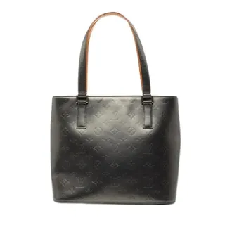 Louis Vuitton Pre-owned Tote Bags, female, Gray, Size: ONE SIZE Pre-owned The Stockton Tote Bag