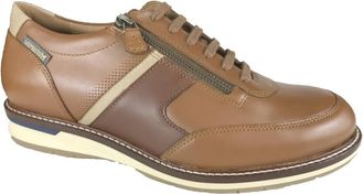 Mephisto Casual Sneakers Fabian - Heren - Sneakers - Bruin - 44 EU - Schoenen
