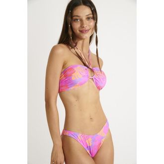 Banana Moon Laag uitgesneden bikinislip Paea Tropicalia