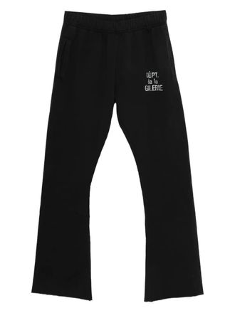 Gallery Dept. x Josu&eacute; Thomas logo-print track pants - Nero