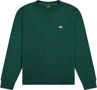 Lee Sweatshirt LEE Lee Sweatshirt Patch Crew Sws, Herren, Gr. M, gr&uuml;n, Obermaterial: 80% Baumwolle CO. 20% Polyester Pol. recyc.., Sweatshirts Sweatshirt