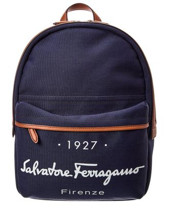 Ferragamo Canvas & Leather Backpack