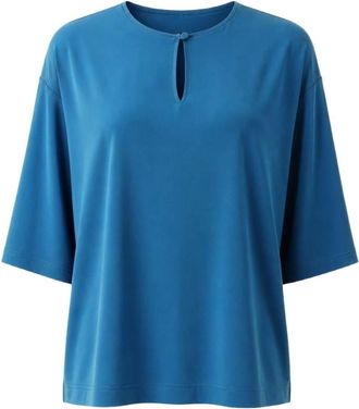 Max Mara Mujer, Blusas y Camisas, Azul, Talla: S