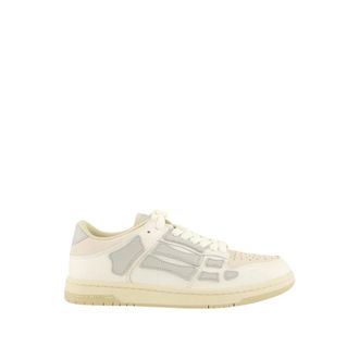 Amiri Schoenen, Heren, Veelkleurig, 42 EU, Leer, Skel Top Low Sneakers