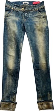 Met Studded Turn Cuff Jeans Size XS