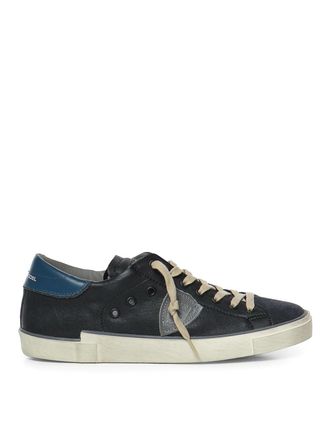 Philippe Model Prsx Leather Trainers With A Vintage Look