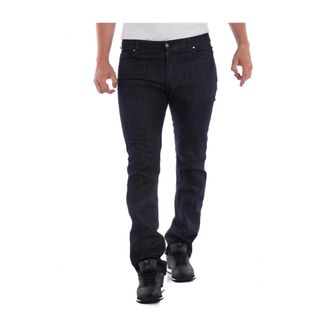 Versace Heren, Jeans, Blauw, Maat: W31 Katoen